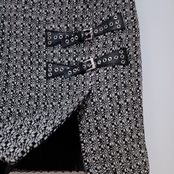 Mario Serrani tweed skirt - sz 2 - Picture 2 of 3